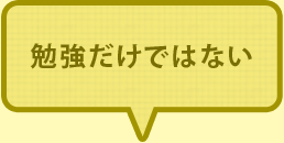 勉強だけではない